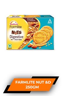 Sunfeast Farmlite Nut Digestive 250gm
